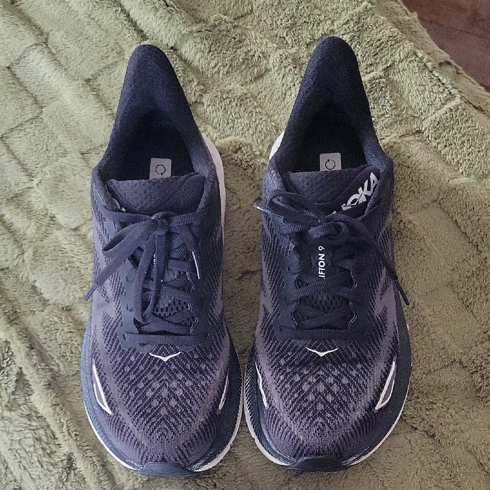 Hoka One One Clifton 9 Running Shoes - Black